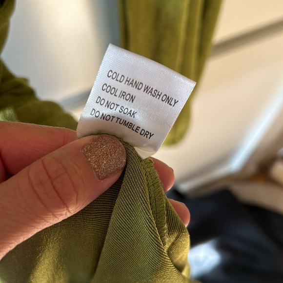 EUC Princess Polly gorgeous green wrap dress - Picture 7 of 7